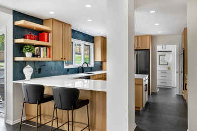 Inspiration for a 1950s home design remodel in Minneapolis