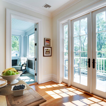 Suite Addition - Kitchen Extension, Screened Porch with Master Suite Above