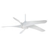Minka Aire Artemis XL5 62 in. Indoor White Ceiling Fan with Remote