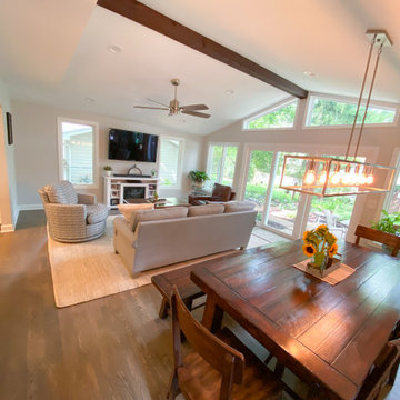 Modern Open Kitchen and Family Room Renovation