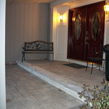 Front Entry Portico in Scotch Plains, NJ