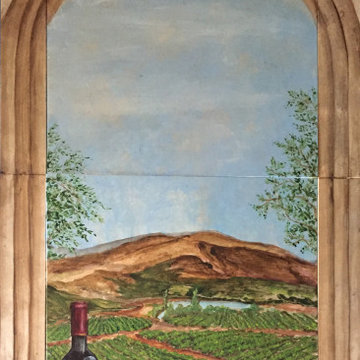 Wine room in Los Angeles