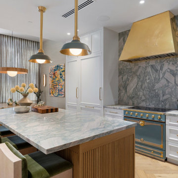 Two-Story Penthouse Renovation, W Dallas South Tower