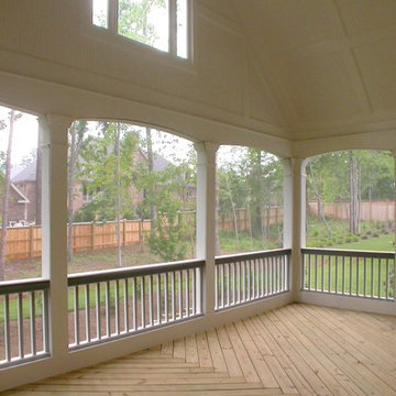Porches: variety of styles