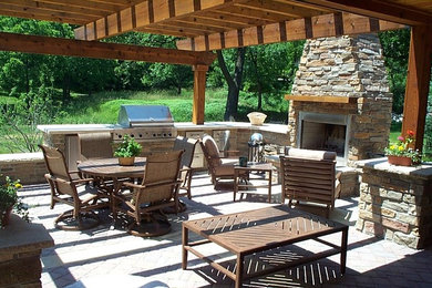 Inspiration for a timeless patio remodel in Other