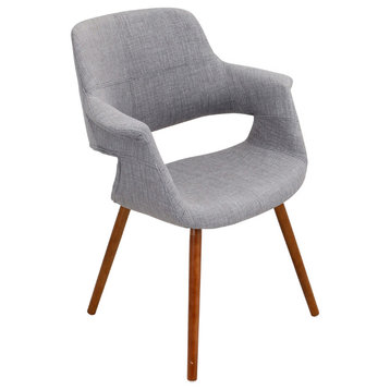 Lumisource Vintage Flair Chair, Light Gray