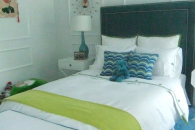 Example of an eclectic kids' room design in New York