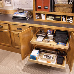 Office Cabinet with Roll Out Storage - Filing Cabinets