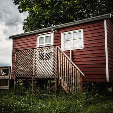 Bauwagen, Gartenhaus, Zirkuswagen auf Räder