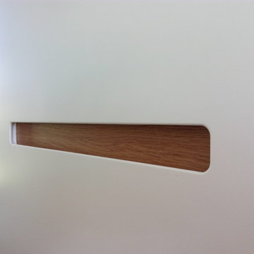 Fronten mit eingefrästen Griffen für Ikea PAX