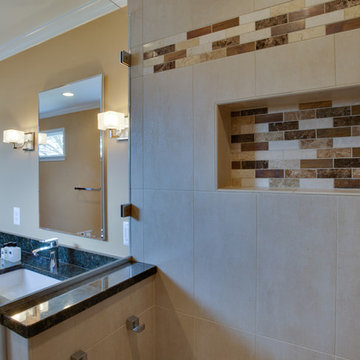 Transitional Guest Bathroom Remodel