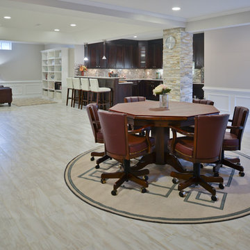 Magnificent Basement Remodel that a Family in Chantilly VA Loves!