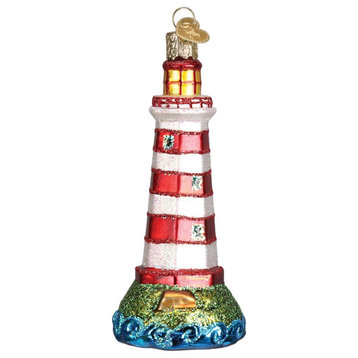 Old World Christmas Collection Glass Blown Ornaments Sambro Lighthouse