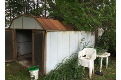 Old Shed Removal And New Shed Installation