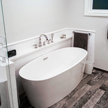 Two bathroom renovation in Tarzana