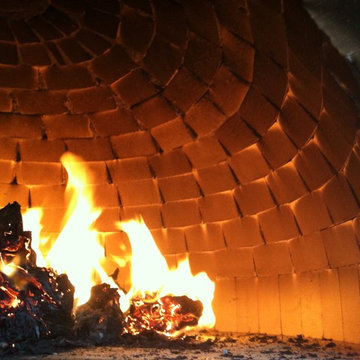 Solebury Wood Burning Brick Oven and Argentinian Wood Grill