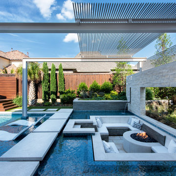 Intimate Backyard Spa