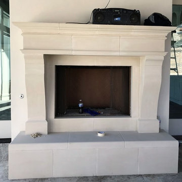 Transitional and Contemporary Mantels