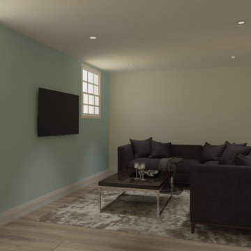 Open Concept Basement Remodel
