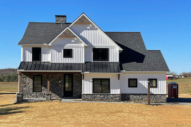 Example of a trendy exterior home design in Other