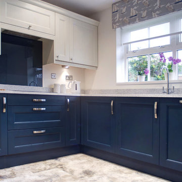 Painted Shaker Kitchen, Ponteland