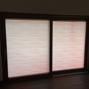 Customer Photos of Installed Pleated Blinds and Honeycomb Shades