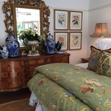 Romantic Chinoiserie Master Bedroom