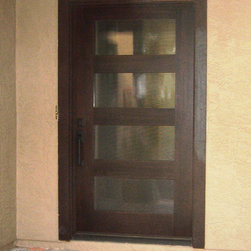 Contemporary Rubi Doors - Front Doors