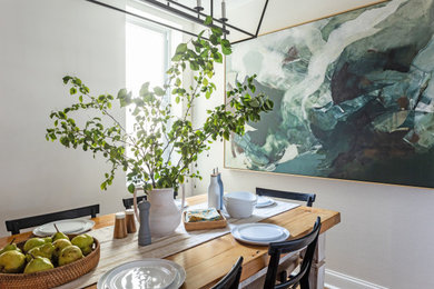 Inspiration for a dining room remodel in DC Metro