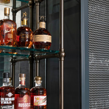 Preston Hollow Bourbon Lounge and Bathrooms Renovation and Furnishing