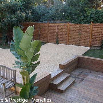 Terrasse et claustras bois