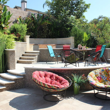 Hillside Backyard
