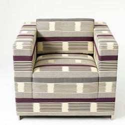 Ikat Square - Upholstery Fabric