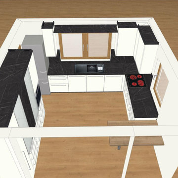 3-D Planung der kompletten Küche