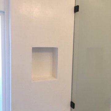 Tadelakt shower/ sink