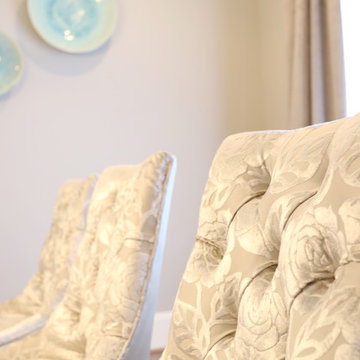 Holiday Charm Living and Dining Room