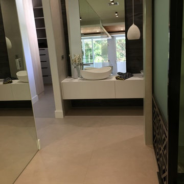Onda bathroom latest collaboration with well known leading designer Julie Parker