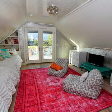 Utah Valley Parade of Homes Girls Loft Bedroom