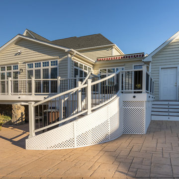 New Sunroom, Nook, Garage & Front Porch Addition, Chantilly VA!!!