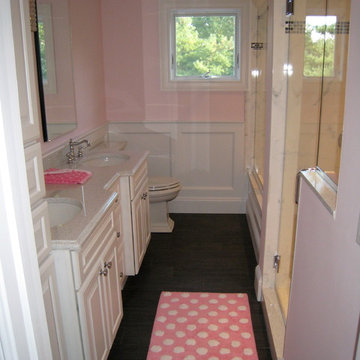a girlie bathroom