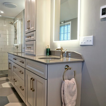 Gold and Both Bathroom