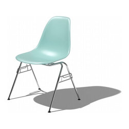 Eames Molded Plastic Stacking Side Chair-DSS - Dining Chairs