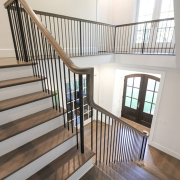 Project #82 | Three-Level Staircase with Extended Balcony