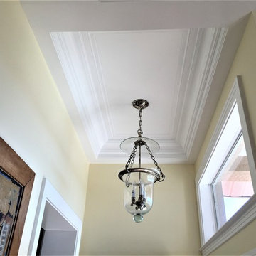 Smoke Bell Light in Entry Hall