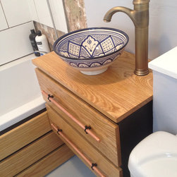 Bathroom sink unit with matching bath panel - Bathroom Vanity Units & Sink Cabinets