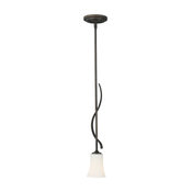 Feiss Boulevard 1-Bulb Oil Rubbed Bronze Pendant