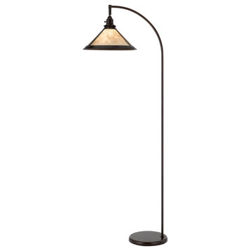 Downbridge 1 Light Floor Lamp, Dark Bronze