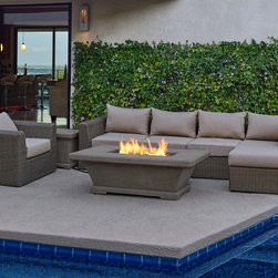 Monaco - Rectangle Fire Table - Fire Pits