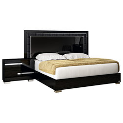 Contemporary Panel Beds by at home USA inc.