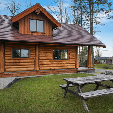 McFeely Drive Log Home Design
